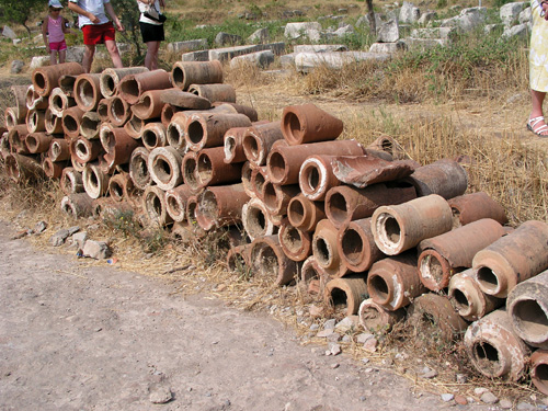 069-080104-9-Hot and cold water pipes, Ephesus
