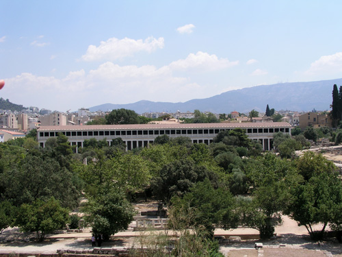 087-080304-52-Stoa of Attalus (ancient shopping mall), Agora